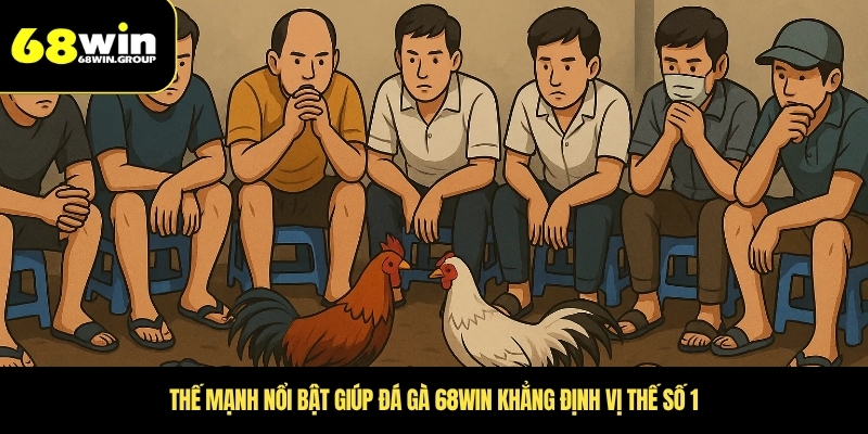 Thế mạnh nổi bật giúp đá gà 68WIN khẳng định vị thế số 1