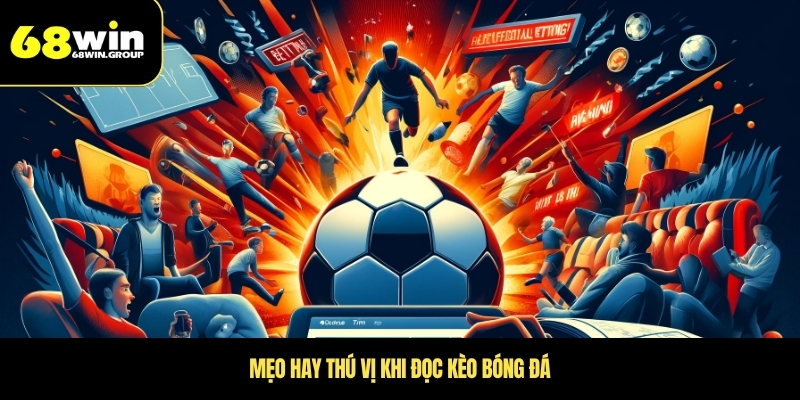 Mẹo hay thú vị khi đọc kèo bóng đá