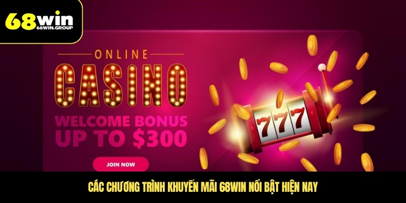 Các chương trình khuyến mãi 68WIN nổi bật hiện nay